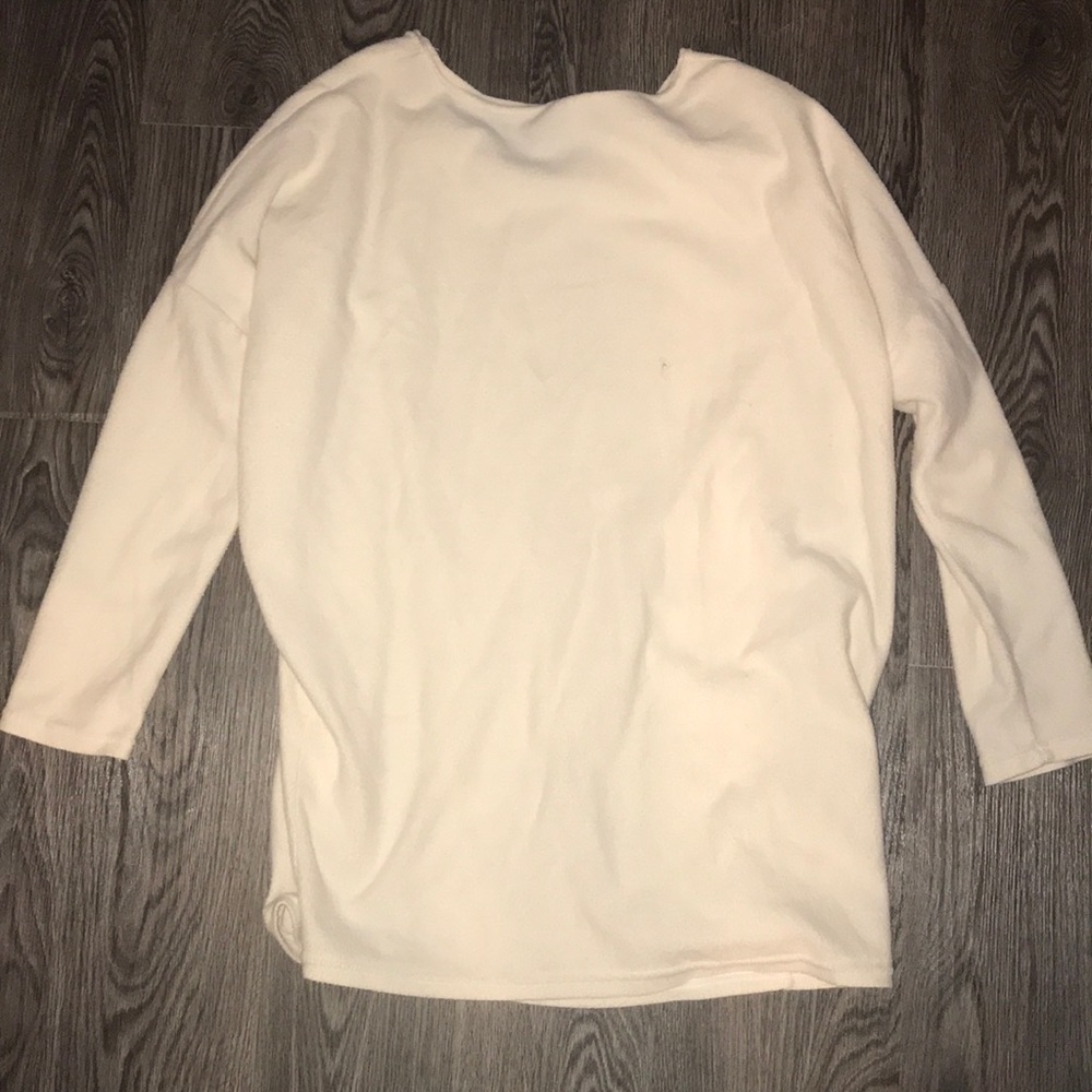 Cream sweater